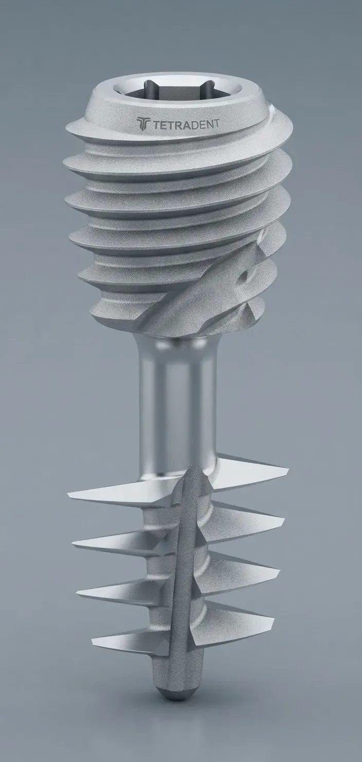 Имплантат Tetradent TiS